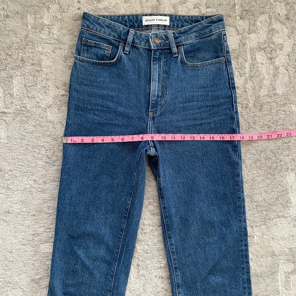 Denim Forum Rowan Super Hi-rise Straight Jean 26 - Picture 8 of 13